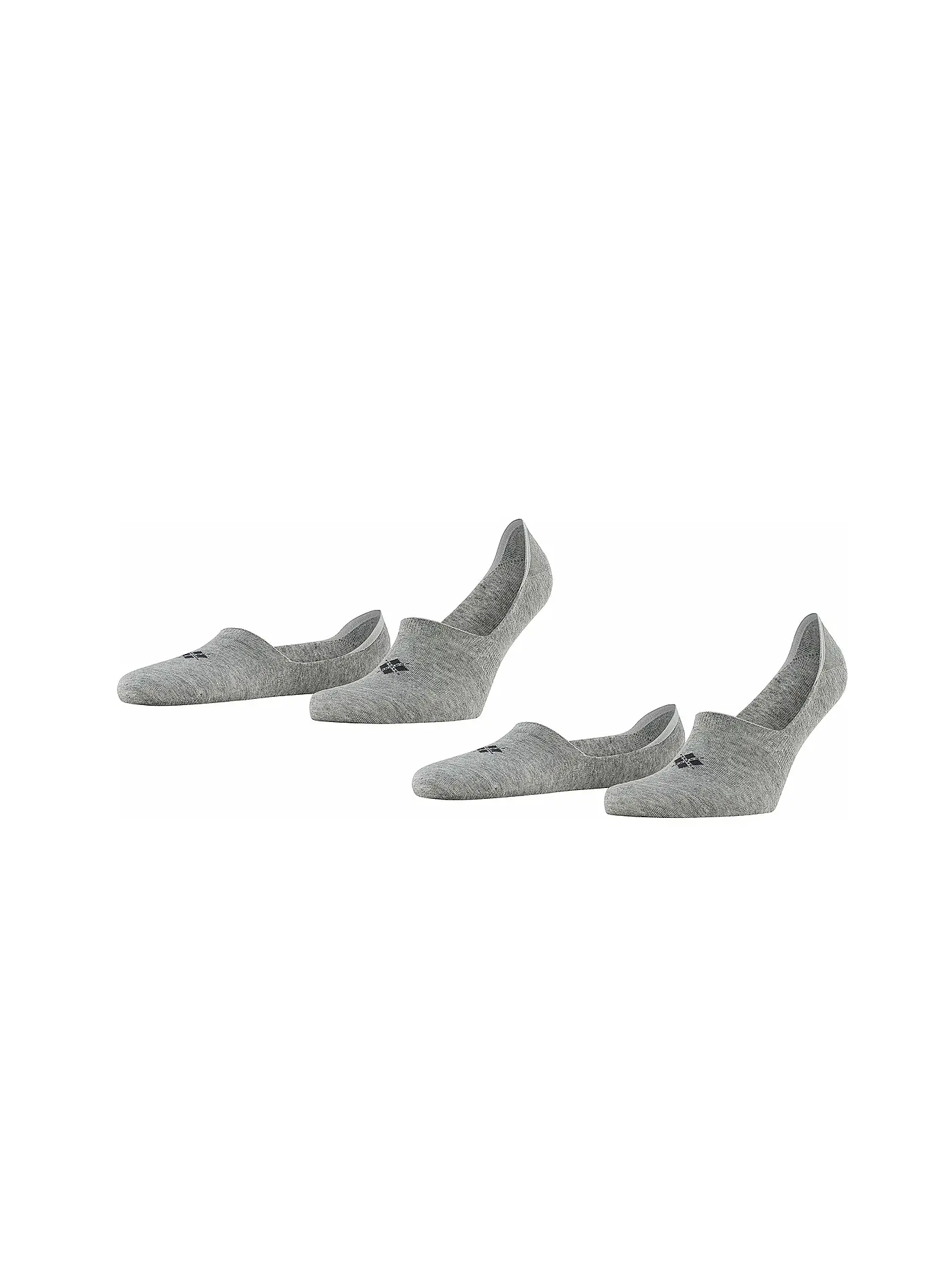 BURLINGTON | Herren Füsslinge EVERYDAY 2-er Pkg light grey | 